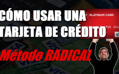 Cómo usar una tarjeta de crédito. Método radical